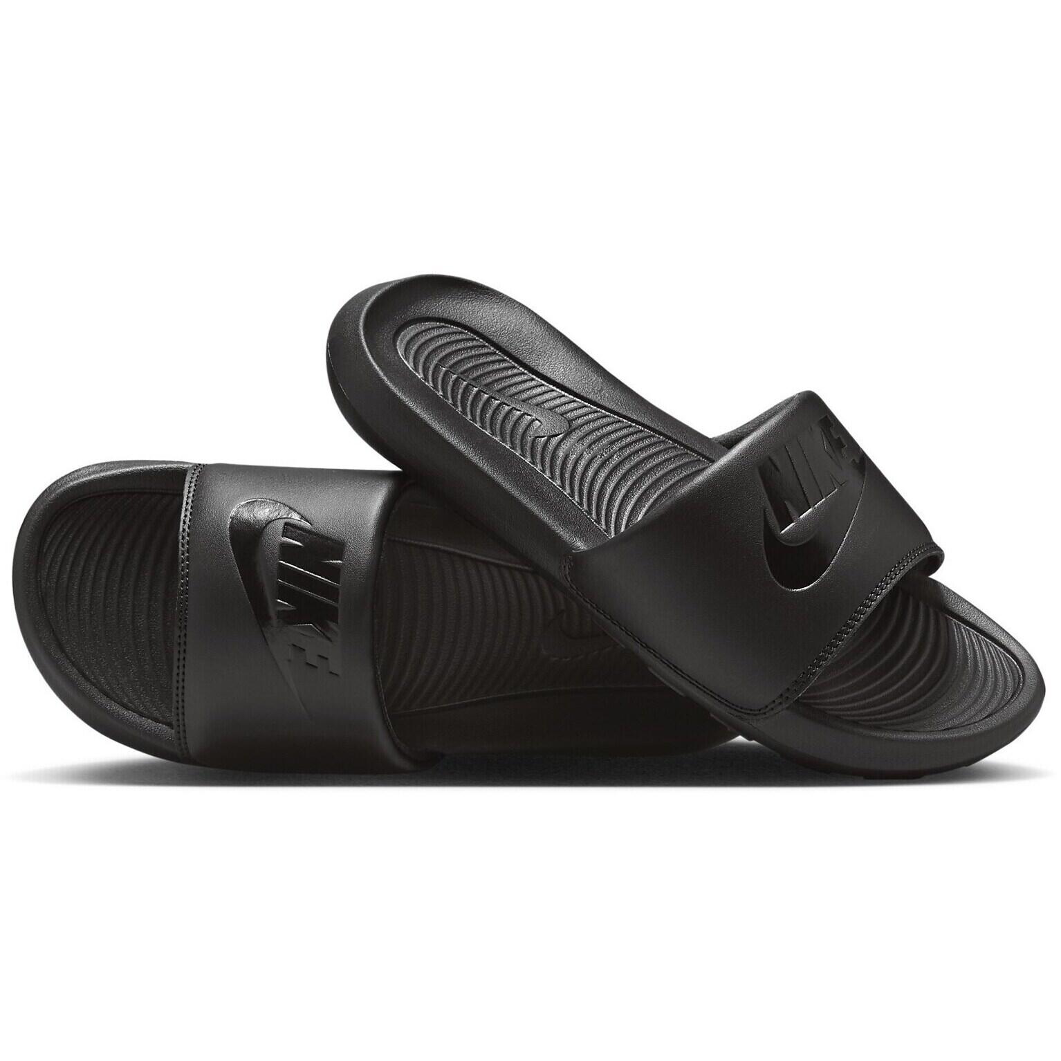 Chanclas Nike Victori One Negro Hombre Decathlon